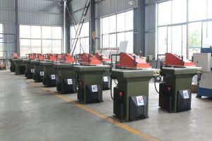 Máquina de corte e vinco de braço oscilante hidráulico, máquina de estalar, prensa de corte