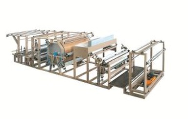 Tela não tecida, colagem, laminação, máquina de estratificação