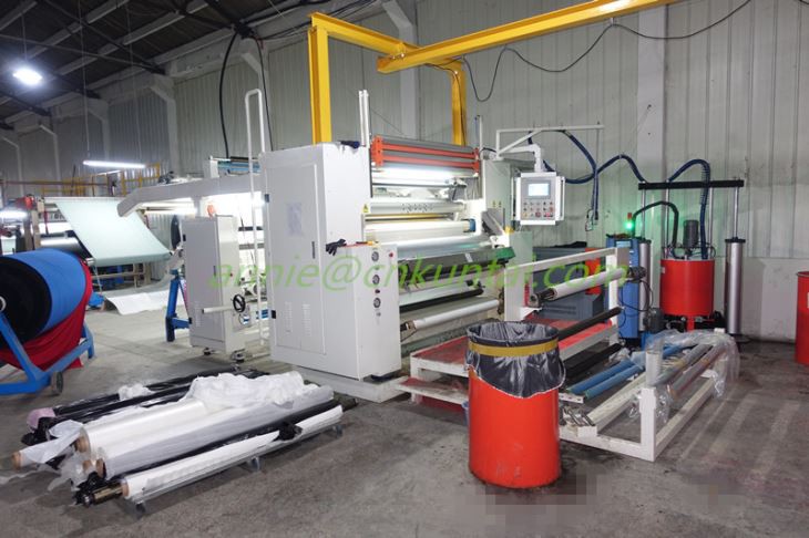 Máquina de estratificação da tela do colchão