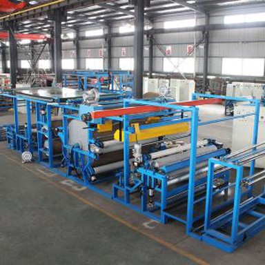 Máquina de estratificação de tecido para tecido automática