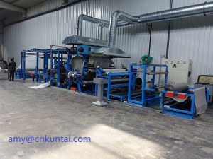 Máquina de estratificação de tecido de sofá